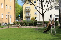 verlassen und leer